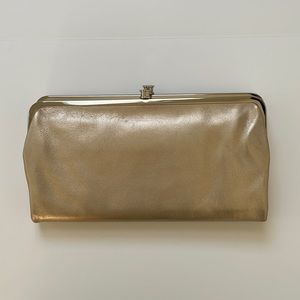 Gold Hobo Wallet
